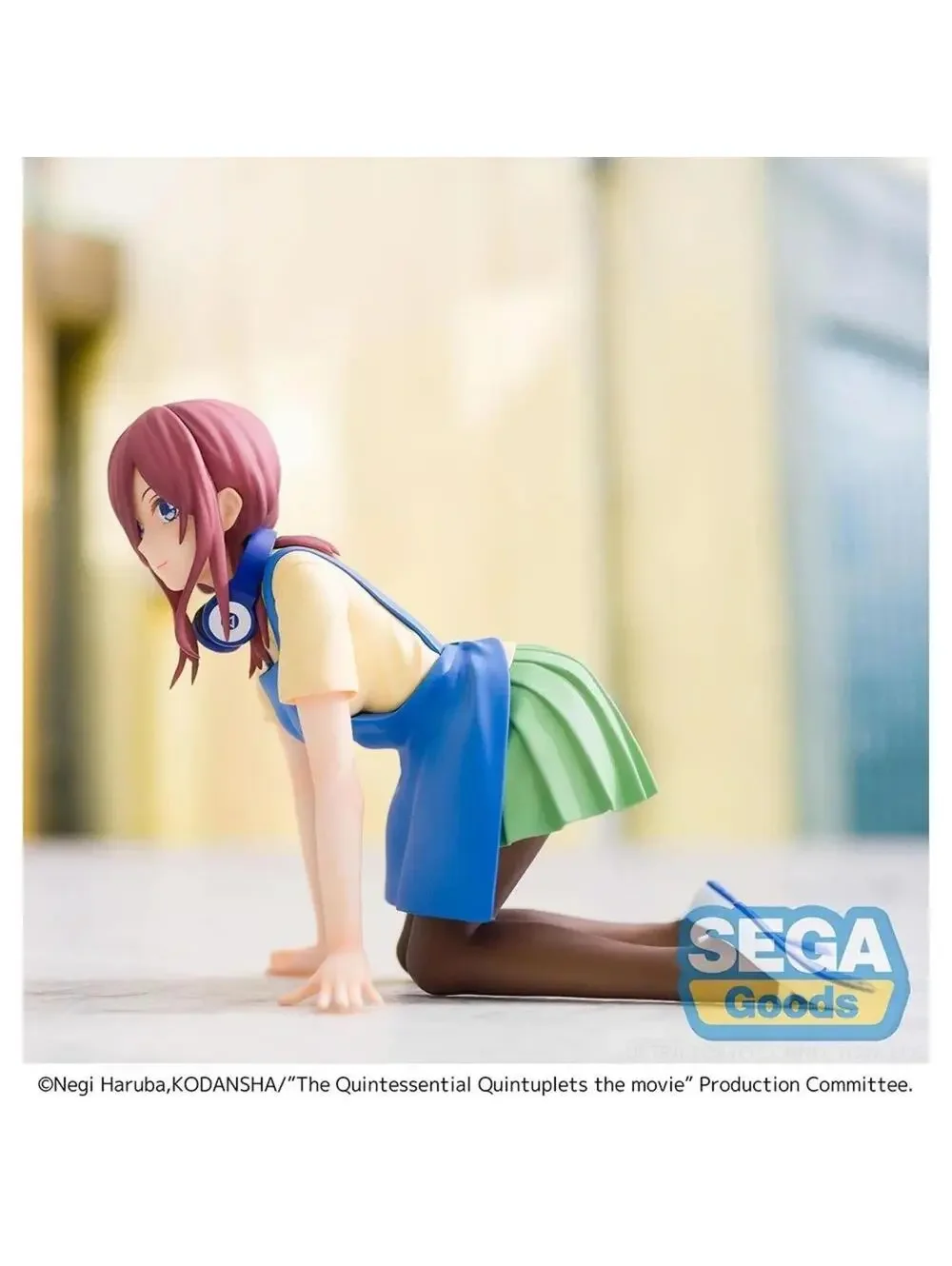 SEGA Miku Nakano Figure The Quintessential Quintuplets Movie NIB US Seller